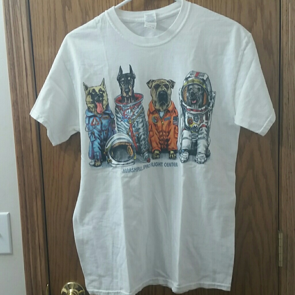 Dog astronaut t-shirt (M)